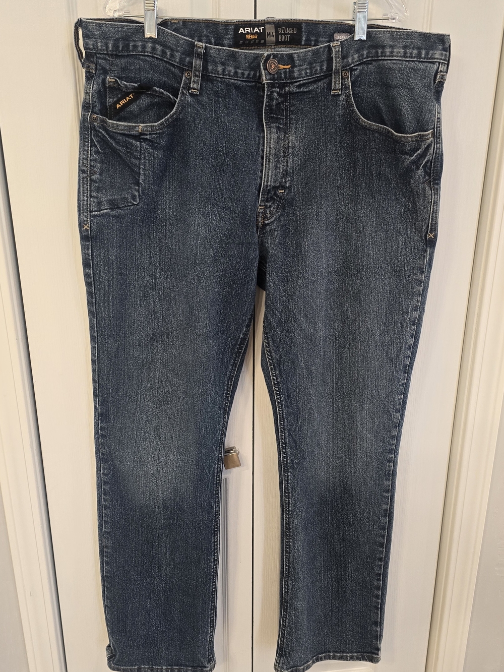 Ariat Rebar Men's Relaxed Indigo Blue Jeans